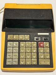 Vintage Soviet Calculator Elektronika MK-44