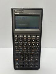 Hewlett Packard 48SX Scientific Calculator With Case, Guide, WORKING FREE SHIP