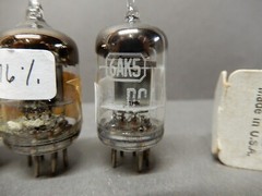 RCA 5654 6AK5 Vacuum Tubes (4) Amplitrex Tested 76% 92% 98% and 106% Gm