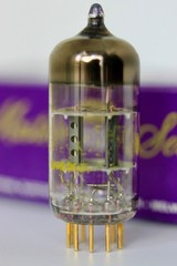 ECC81 12AT7 SINGLE TUBE 1960’s MULLARD U.K. MADE RARE 10M MASTER SERIES NOS NIB