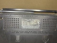 Vintage Realistic Patrolman 5 Multiband Radio | Black – Untested
