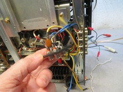 Marantz 2325 RCA Phono/Aux plate replacement. NEW 3D printed part. Red & Black