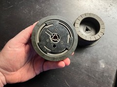 VTG TEAC Tascam PAIR TZ-612 NAB Reel Hub Adapter for 10.5″ Reels Akai Reel