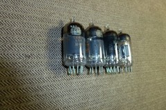 4 – 6EA8 Glass Amplifier Vacuum Tubes Item #328