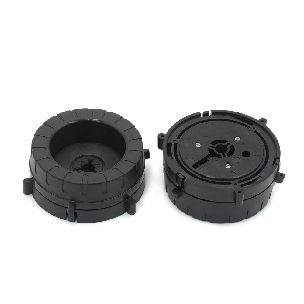 1 Pair NAB Hub Adapters for AKAI Reel to Reel Tape Recorder 10″ Plastic Black