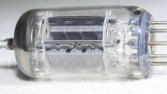 Quad (4) GE 12AX7/ECC83 Long Gray Plate Made in USA