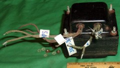6 Pound Power Transformer 5.0V, 6.3V, 620V centertapped SILVERTONE Radio (1930’s