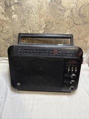 General Electric Superadio Long Range AM/FM GE Super Radio III 7-2887B Tested