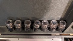 Type 6AF6G vacuum tube Electron Ray Tuning Eye lot of 7 all Tested Good