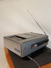 🔥Vintage 1981 Panasonic CRT Monitor 4 Inch TV Television Radio Combo Retro Game