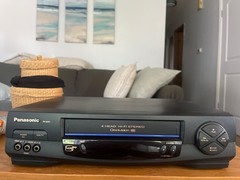 Panasonic VCR PV-9451 Black Good 4-Head Hi-Fi Stereo OmniVision VCR Plus+