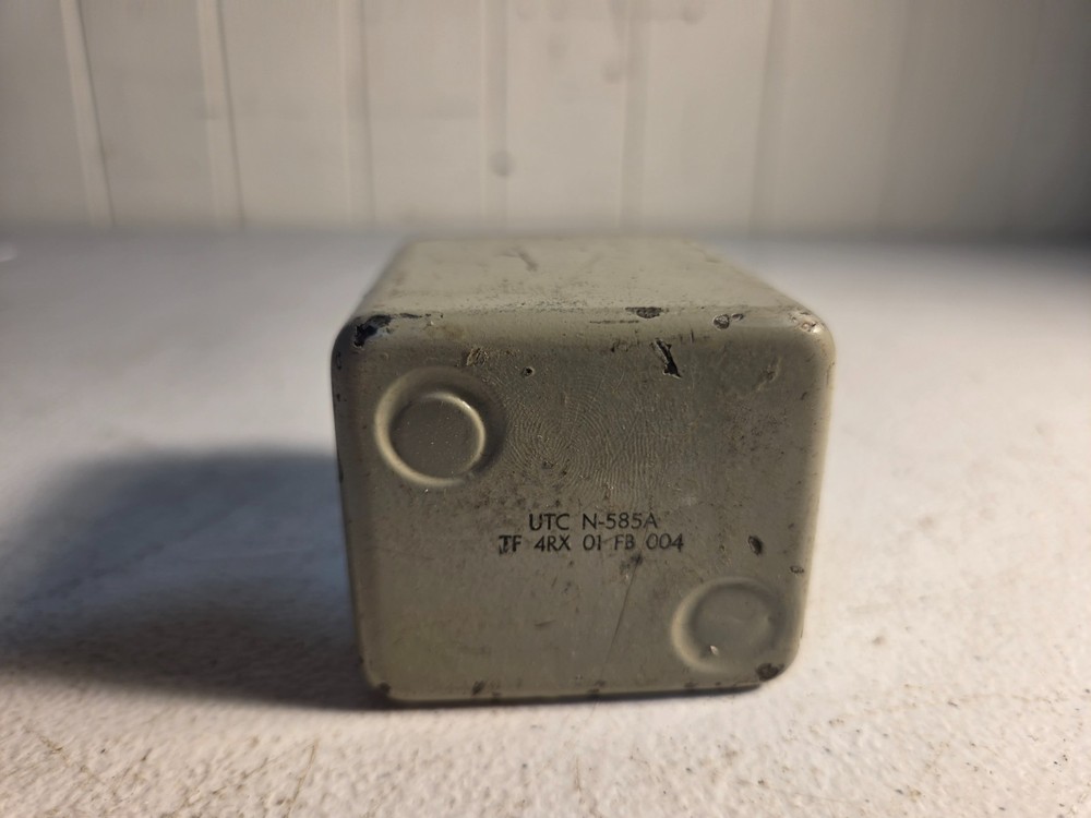 UTC N-585A 5V 3A Power Transformer Military Tube Rectifier Tested Working