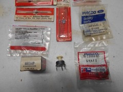 Lot of 11 vintage new/old stock Philco/RCA/Mallory/MidAmco electronic parts