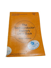 VTG Texas Instruments 1975 Semiconductor Memory Data Book for Design Engineers