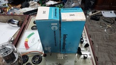 Matched Pair 2A3 Power Vacuum Tube Tested Strong