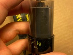 NOS NIB 1950s Sylvania 12V6GT Smoked-Glass Vacuum Tube Black Plates Guaranteed