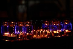 6201 12AT7WA ECC81 E81CC TUBE – GE JG-12AT7WA 1490 – 3-MICA TOP HALO – TESTED!