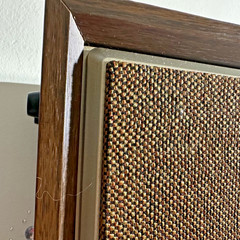 VINTAGE SONY ICF-9550W AM/FM RADIO HIGH FIDELITY SOUND WOOD CASE