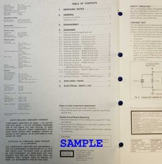 SONY XR-7070 XR-7071 XR-7072 Service Manual Original Paper OEM Repair Guide – US