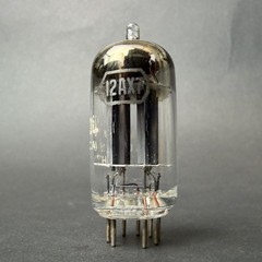 1950s 12AX7 ECC83 Tung-Sol Tube Gray Long Plate Square Getter TV7 Test NOS TS7-1