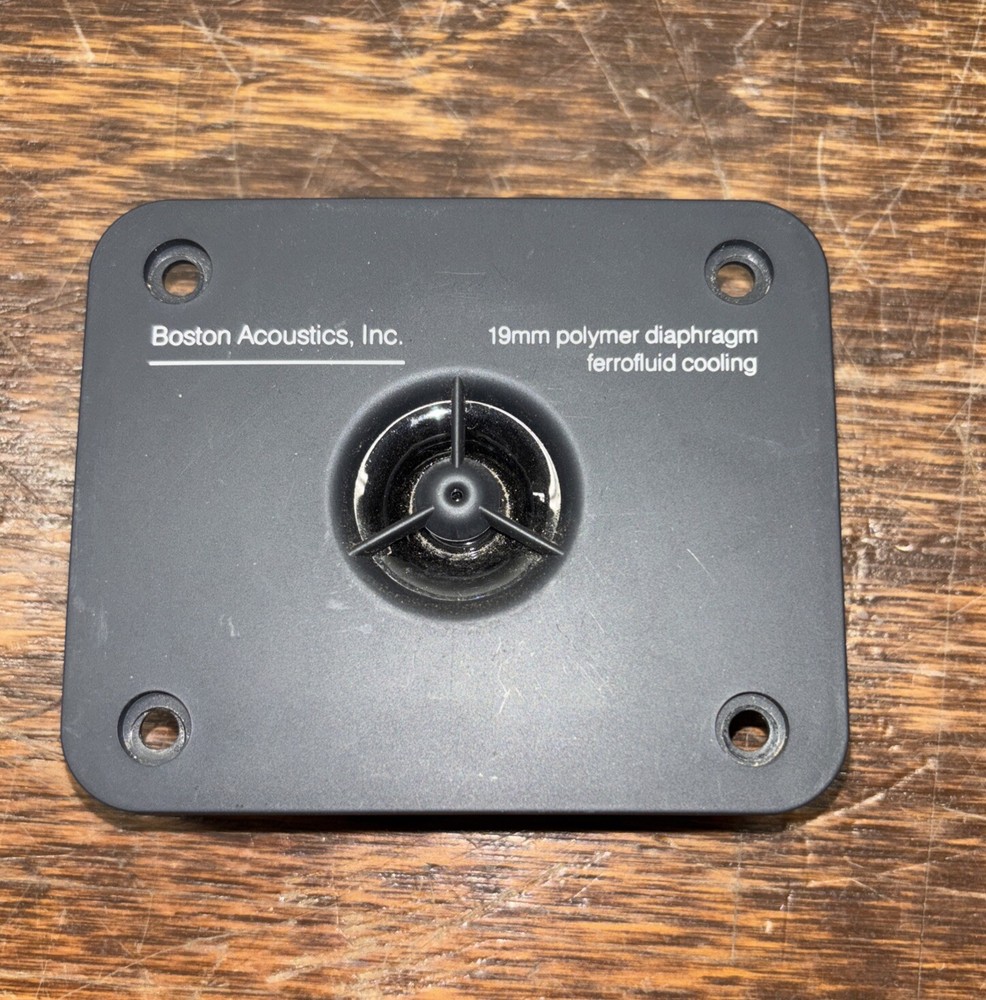 BOSTON Acoustics 19MM Polymer Diaphragm Tweeter Ferrofluid Cooling – A40 & More