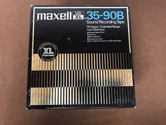 Maxell UD XL 35-90B Sound Recording Reel To Reel Tape
