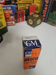 General Motors Delco NOS Vintage Electron Tube 6AX5G7
