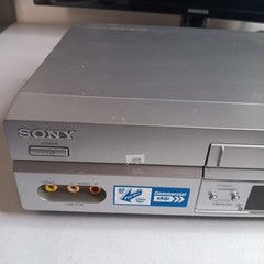 Sony SLV-N750 4-Head Hi-Fi Stereo VHS VCR Tested Working No Remote No Cables