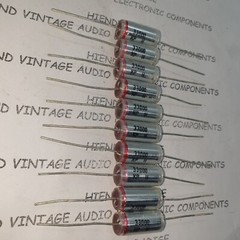 SIEMENS 33000pF 33nF 0.033uF 160V 3% HIEND KP FILM FOIL AXIAL AUDIO CAPS! 4pcs!