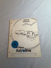 1971 Brunswick Astroline Gemini Seating Group Preliminary Service Manual