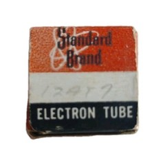Vintage Standard Brand Electron Tube 12AT7 Electronic Parts and Accessories