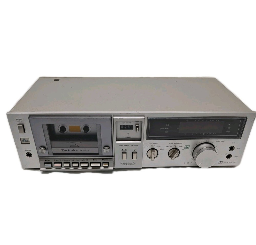 Vintage Technics RS-M240X Stereo Cassette Deck