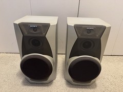 Vintage Sony Speaker System Model No. SS-MC1 – Made in Japan