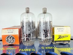Matched Pair GE 6LQ6 6JE6C 6MJ6 6ME6 One Label Zenith NOS NIB Test Like NOS Tube