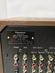 Panasonic SA-6400X Vintage Quad FM/AM Receiver Tested and Working Good Condition