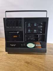 2 Audiotronics Classette 155 S Synchronized Tape Recorder Japan