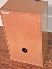 Pioneer CS-G104A 2-Way Bookshelf Stereo Speakers Pair Tested Working Woodgrain