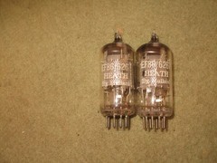 (2) Matched Near Mint 100% Testing Mullard EF86/6267 Audio Tubes