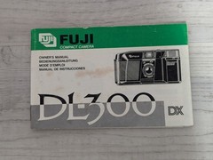 Fuji Compact Camera User’s Guide Manual for DL-300 DX