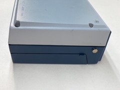 Attrait Blue Solid State Reel Dictation Machine w Mic FOR REPAIR CLEAN PARTS