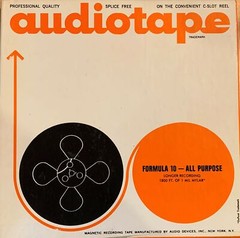 Audiotape 1861 High Performance Tape, LP, 7″ Reel, 1800 ft.