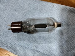 NOS TAYLOR TUBES TZ40 Transmitting Amplifier Triode TZ-40 Tube Brown Base VTG