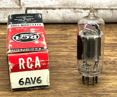 NOS – RCA 6AV6 Vacuum Tube #105