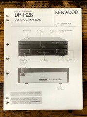 Kenwood DP-R28 CD Player Service Manual *Original*