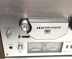 VTG AKAI GX-4000D Reel To Reel Tape Recorder Japan Power Runs – AUDIO UNTESTED