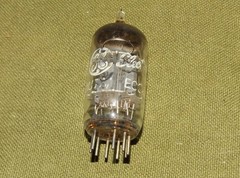 GE 12AU7A ECC82 Vintage USA Preamp Tube