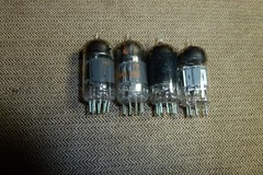 4 – 6EA8 Glass Amplifier Vacuum Tubes Item #328