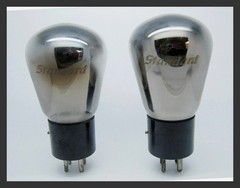 2 x NOS STC Standard S4020A AR12 R87 102D Triode Tube, V.GOOD, Tested, Vintage A