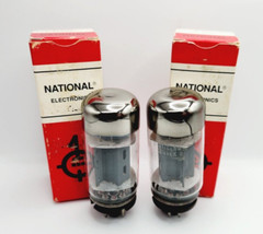 2 NATIONAL ELECTRONICS 6L6GC POWER VACUUM TUBES