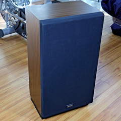 1- Vintage Kenwood JL-730W 3-Way Floor Speaker 130W Made In USA..